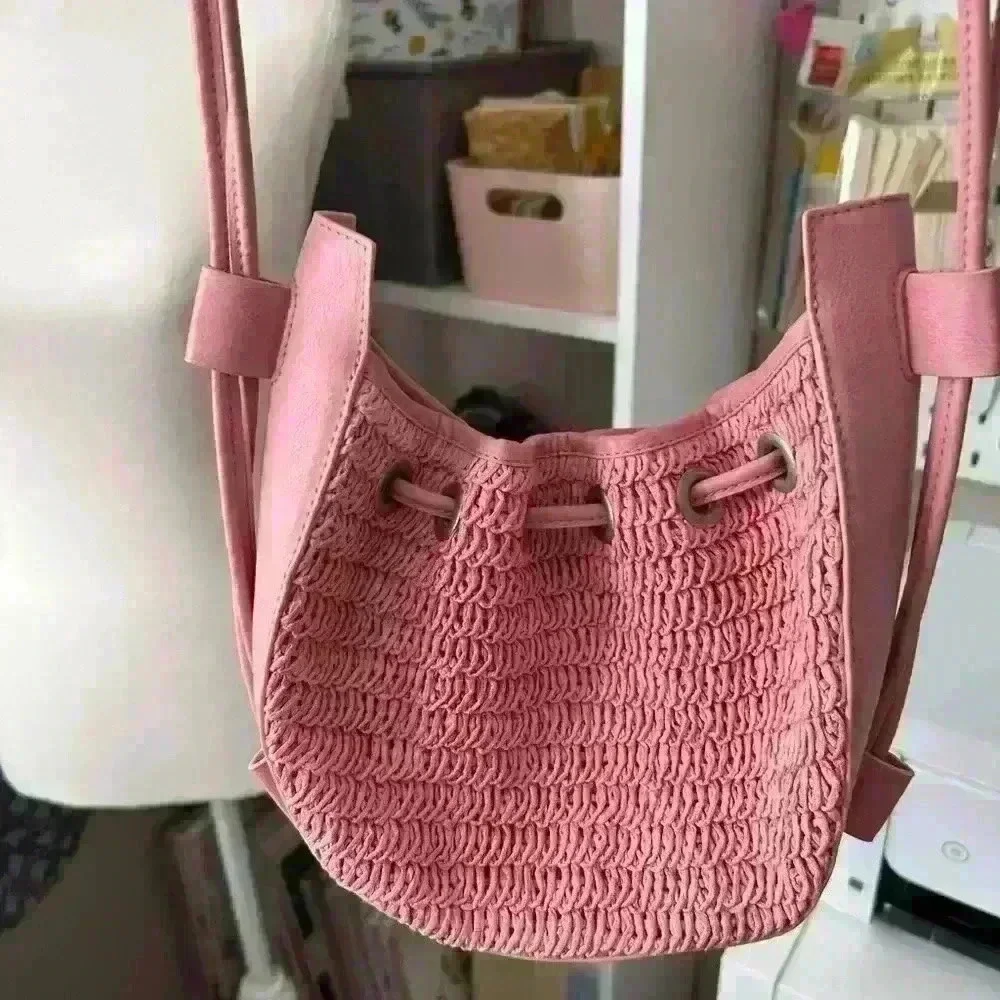 Free people, pink purse bag